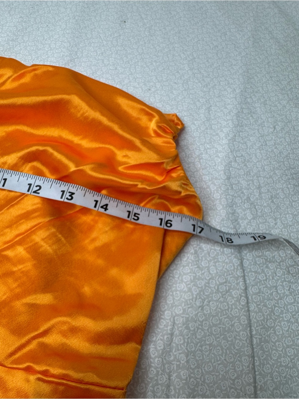 WILD FABLE Women Orange Satin look Tank Dress Adjustable Length Size M NWT - Picture 10 of 13
